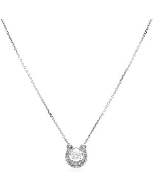 Swarovski Symbolica Horse Shoe Pendant Necklace - Metallic
