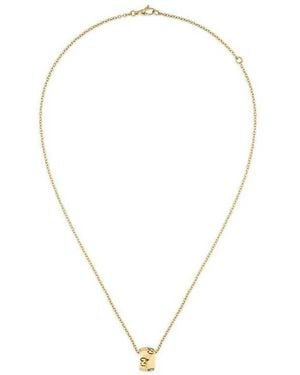 Gucci Icon 18K Gg Necklace - Metallic