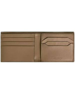 Montblanc 4810 6Cc Leather Bi-Fold Wallet - Brown