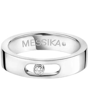 Messika Move Joaillerie Diamond Wedding Ring - Metallic