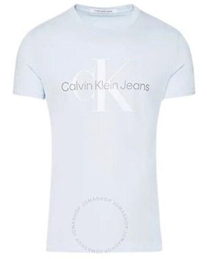 Calvin Klein Ck Seasonal Monologo T-Shirt - White