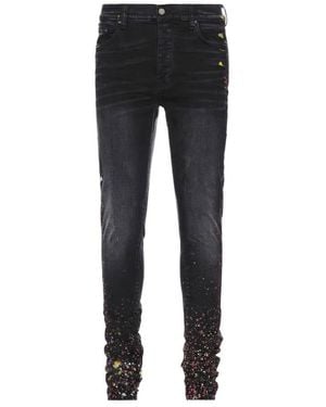 Amiri Painter Skinny-Fit Jeans, Waist - Black