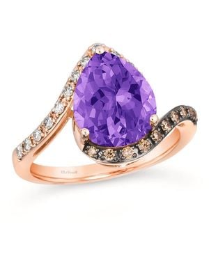 Le Vian Ladies Grape Amethyst] Rings Set - Purple
