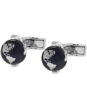 Montblanc Heritage Spirit Globe Cufflinks - Metallic