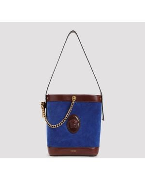 Versace Small Bucket Handbag - Blue