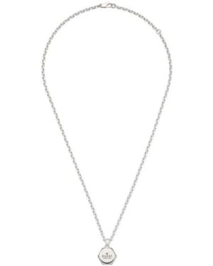 Gucci Trademark Sterling Necklace - Metallic