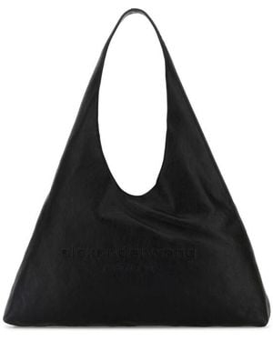 Alexander Wang Leather Large Pike Shoulder Bag - Black