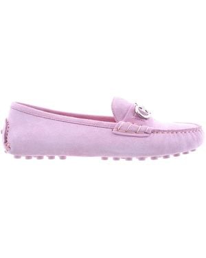 Ferragamo Ferragamo Crosta Gancini Ornament Driver - Purple