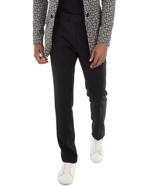 Ami Paris Cigarette Tapered Trousers - Black