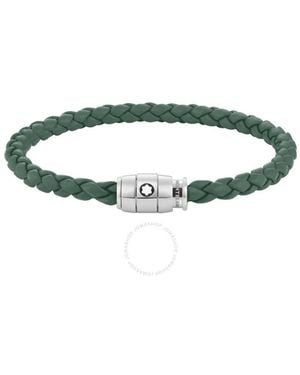 Montblanc Meisterstuck Steel 3 Rings Bracelet - Green