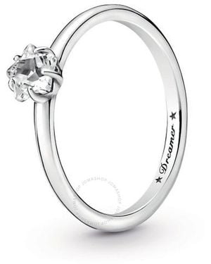 PANDORA Sterling Celestial Sparkling Star Solitaire Ring - Metallic