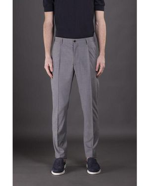 Moorer Light Tailored Pants - Black