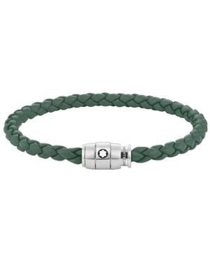 Montblanc Meisterstuck Steel 3 Rings Bracelet - Green