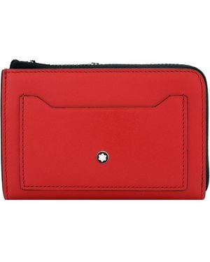 Montblanc Meisterstuck Key Pouch With 4Cc - Red