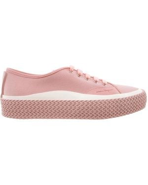 Ferragamo Ferragamo Storm Contrast Sole Trainers - Pink