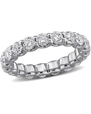 Created Forever 4Ct Tw Lab-Grown Diamond Eternity Ring - Metallic
