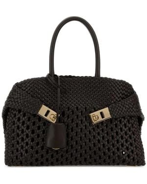 Ferragamo Small Hug Handbag - Black