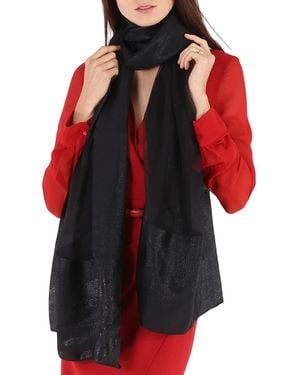 Roberto Cavalli Ladies Silk-Blend Stole - Red