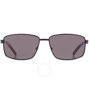 Calvin Klein Grey Rectangular Sunglasses Ck22122s 002 60 - Brown