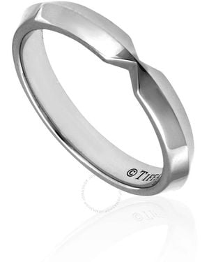 Tiffany & Co. Setting Ring Nesting Narrow Band Ring - Metallic