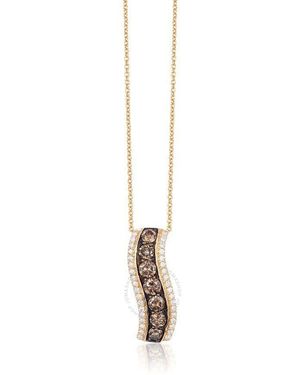 Le Vian Ladies Chocolate Diamonds Necklaces Set - Metallic