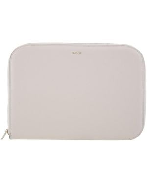 CAHU The Claude Zip-Around Pouch - Natural