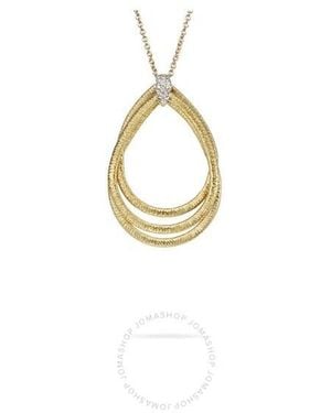 Marco Bicego Cairo 18K & Diamond Medium Woven Pendant - Metallic