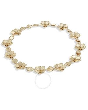 Marco Bicego Petali Collection 18K And Diamond Flower Collar - Metallic