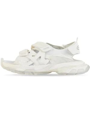 Balenciaga Track Sandal - White