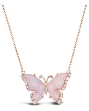 Le Vian Ladies Beautiful Air Creatures Necklaces Set - Pink