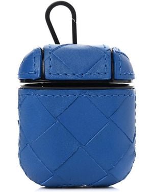 Bottega Veneta Airpods Case- Accessory - Blue
