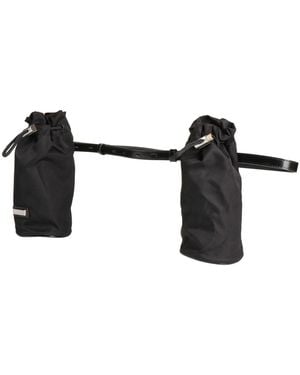Ferragamo Double-Bottle Belt Bag - Black