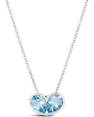 Le Vian Ladies Sea Aquamarine Necklaces Set - Blue
