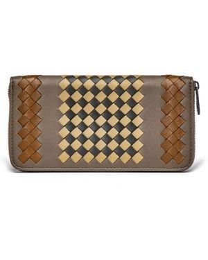 Bottega Veneta Classic Long Wallet - Metallic