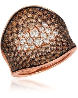 Le Vian Ladies Chocolate Diamonds Statement Rings Set - Brown