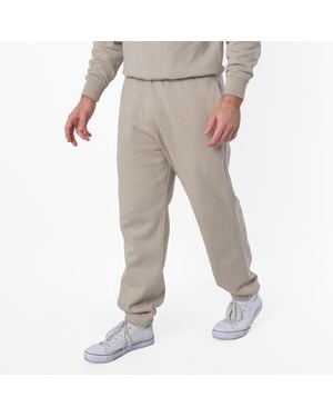 Burberry Ekd Logo Embroidered Cotton Jogging Trousers - Green