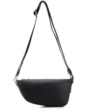 Burberry Shield Mini Shoulder Bag - Black