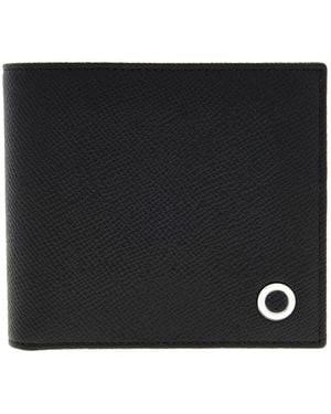 BVLGARI Leather Bifold Wallet - Black