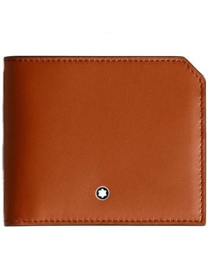 Montblanc Soft Leather 6Cc Wallet - Brown