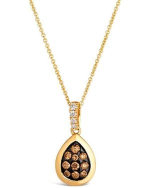 Le Vian Ladies Mini Setting Necklaces Set - Metallic