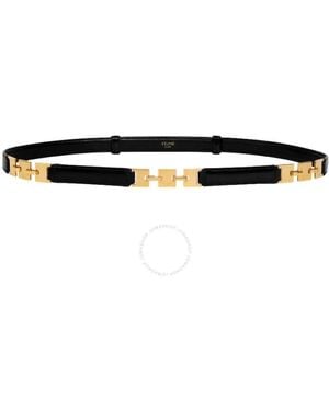 Celine Square Adjustable Belt - Black