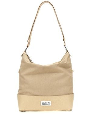 Maison Margiela 5Ac Hobo Medium Crossbody Bag - Natural