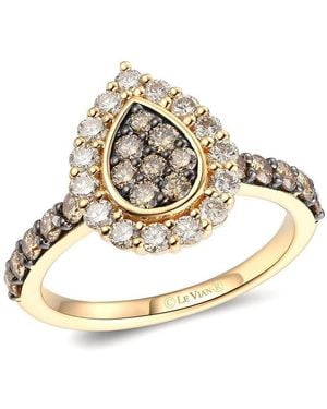 Le Vian Ladies Cremebrule Rings Set - Metallic