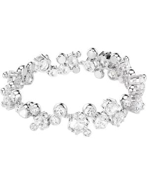 Swarovski Constella Rhodium Plated Bracelet - Metallic