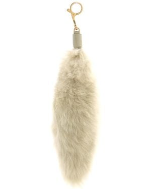 Burberry Shearling Charm - Metallic