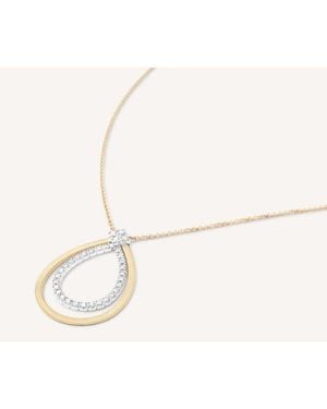 Marco Bicego 18K Pendant Necklace With Diamonds Cg856_B_Yw_M5 - White