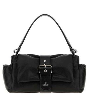 Vivienne Westwood Treasure Shoulder Bag - Black