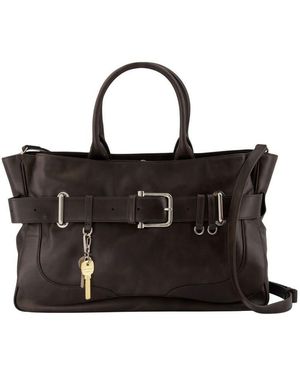 OSOI Brocle Top Handle Bag - Black