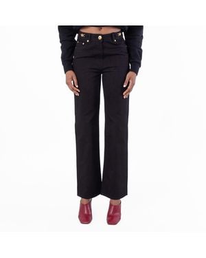 Versace Medusa '95 Regular-Fit Jeans, Waist - Black