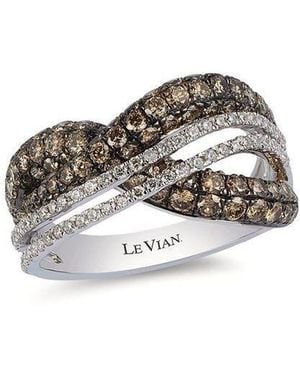 Le Vian Ladies Gladiator Rings Set - White